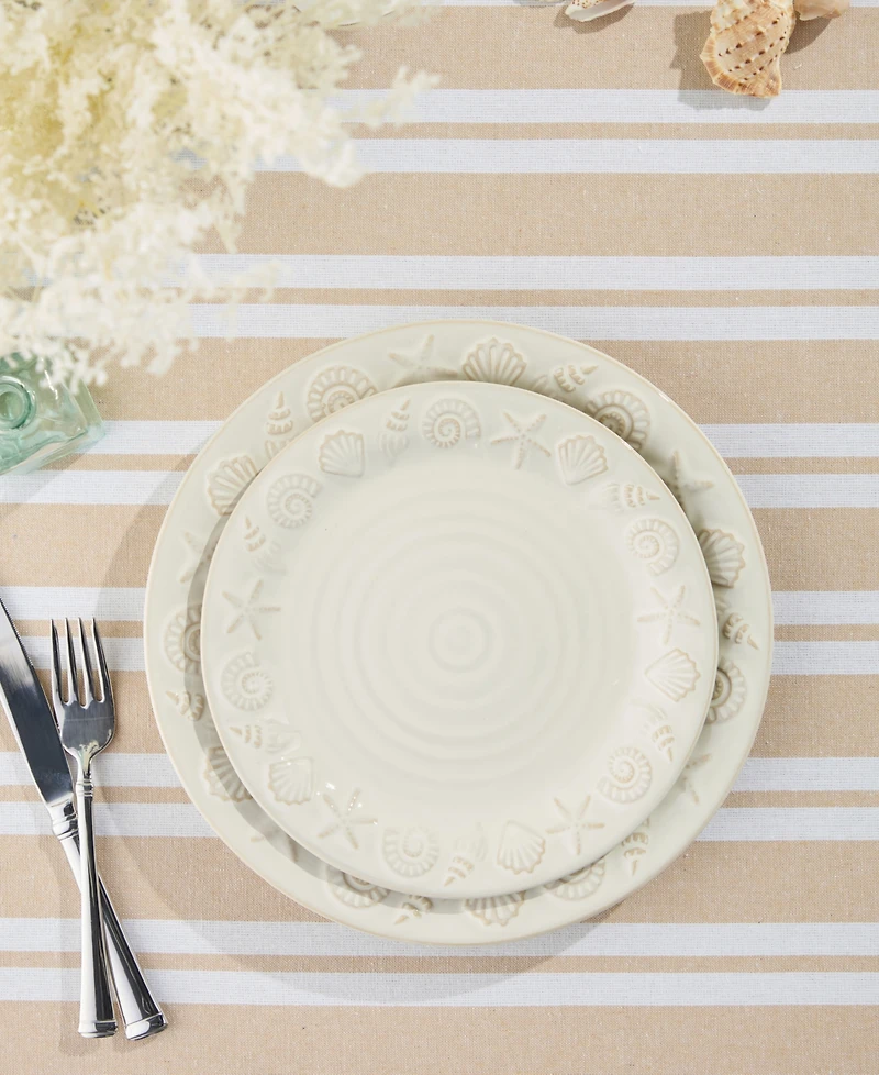 Certified International Coastline Salad Plates, Set of 4