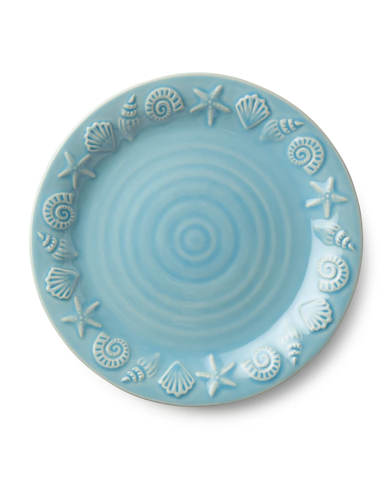Certified International Coastline Dinner Plates, Set of 4