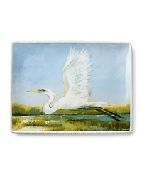 Certified International Coastal Birds Rectangular Platter