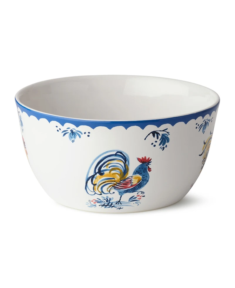 Certified International French Rooster Deep Bowl