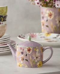 Certified International Wildflowers Teapot