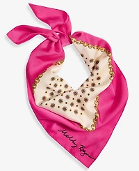 Women's Printed Satin Square Scarf, Macy's Exclusive- Molly Rogers Capsule Collection