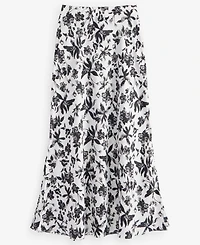I.n.c. International Concepts Women's Printed Maxi Skirt, Macy's Exclusive