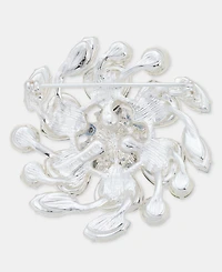 Anne Klein Heart Stone Cluster Pin