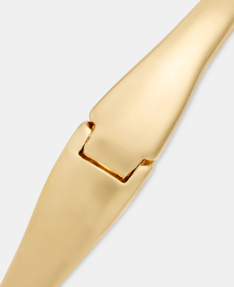 Anne Klein Crystal Flower Cuff Bracelet