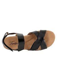 Trotters River Metallic Sandal