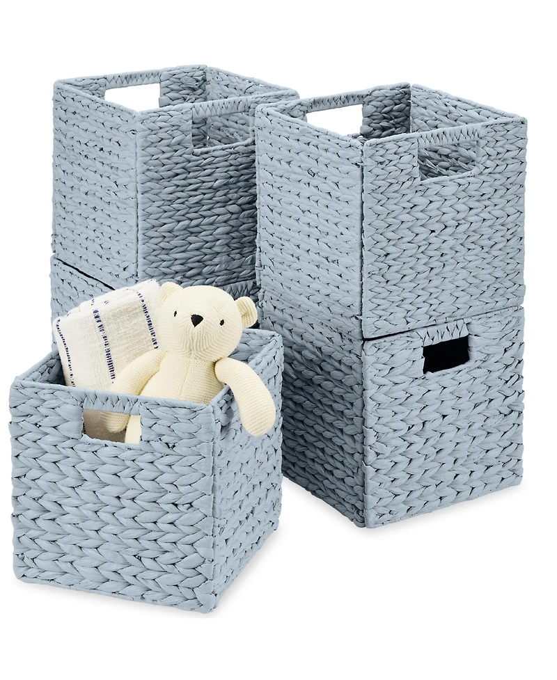 Best Choice Products 10.5x10.5in Hyacinth Storage Baskets