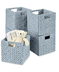 Best Choice Products 10.5x10.5in Hyacinth Storage Baskets