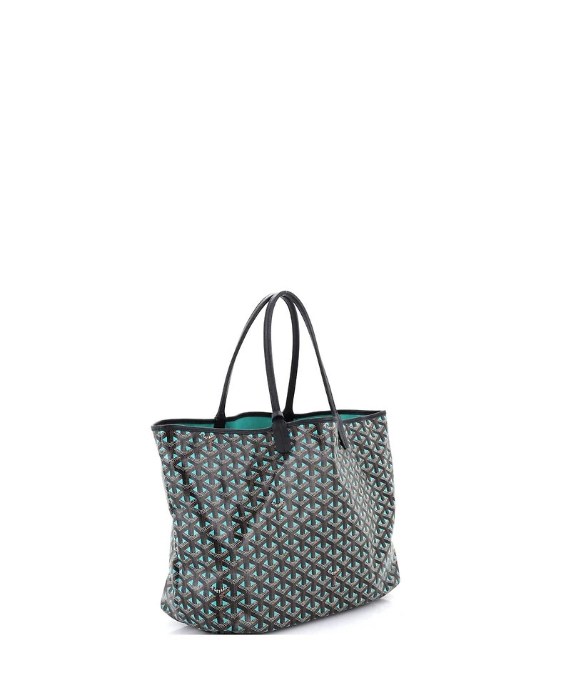 Pre-Owned Goyard Pm Saint Louis Tote Claire Voie Coated Canvas