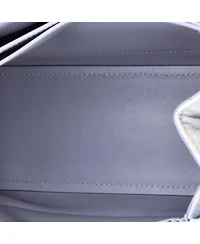 Pre-Owned Balenciaga Medium Crush Chain Flap Bag Quilted Denim