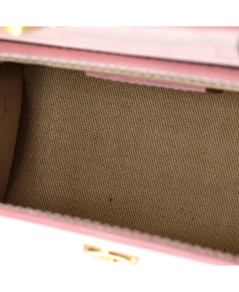 Pre-Owned Jacquemus Le Chiquito Moyen Bag Embossed Leather