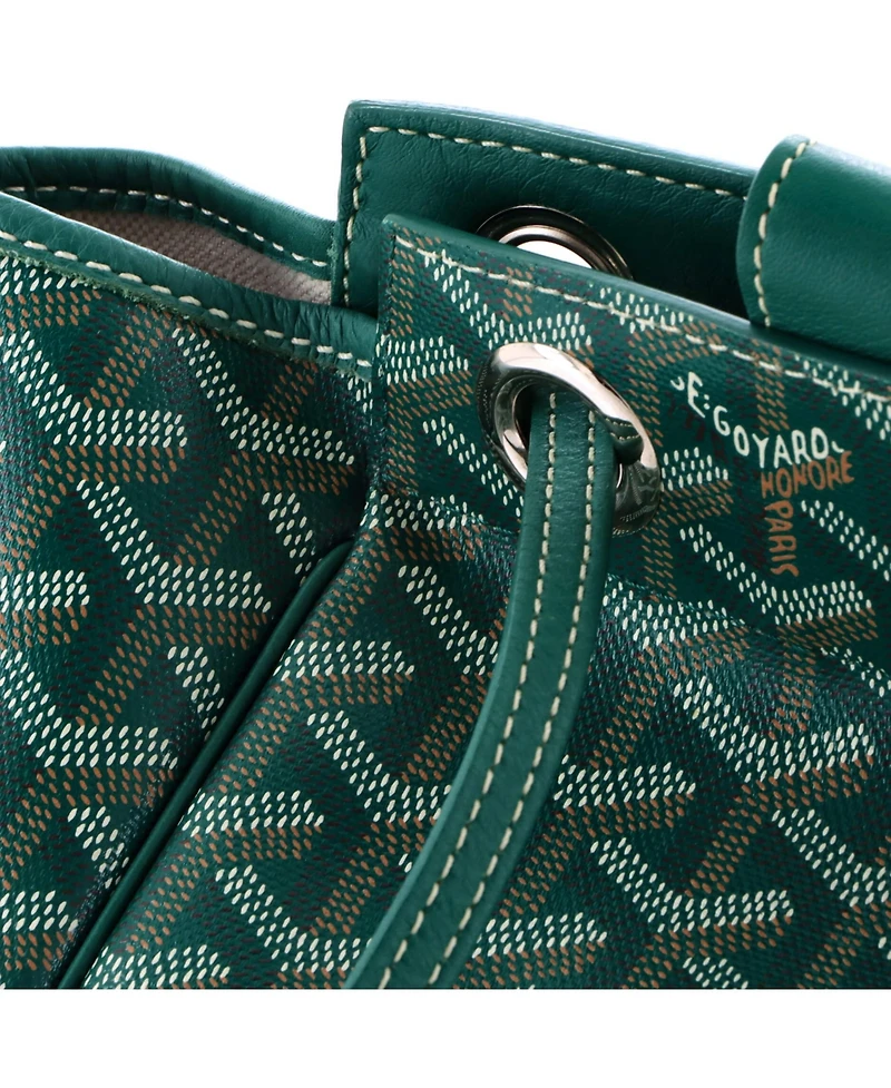 Pre-Owned Goyard Pm Rouette Bag Coated Canvas