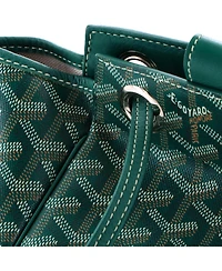 Pre-Owned Goyard Pm Rouette Bag Coated Canvas