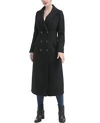 kimi + kai Women's Ovie Double Breasted Wool Blend Long Coat
