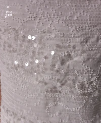 Donna Karan New York Women's Sequin Gathered Shoulder Blouse