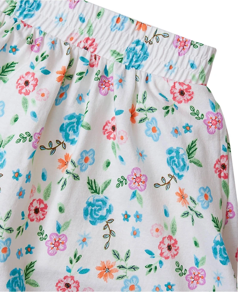 Lands' End Big Girls Plus Smocked Skort