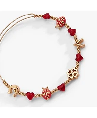 Alex and Ani Lucky Ladybug Beaded Bangle