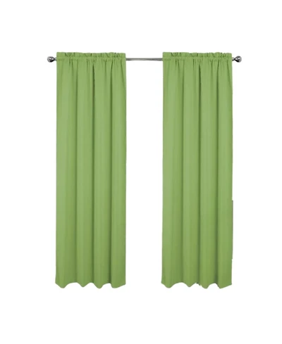 Rt Designers Collection Twilight Blackout Rod Pocket Curtain Panel