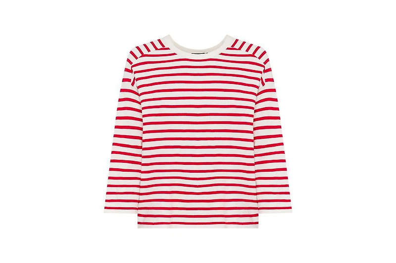 Olsen Women's Striped Fine Knit Sweater