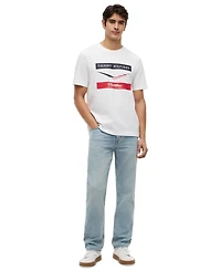 Tommy Hilfiger Men's Chevron Logo Short-Sleeve T-Shirt