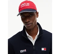 Tommy Hilfiger Men's and Women's Embroidered Logo Baseball Cap