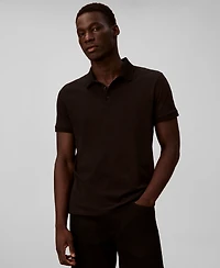 Calvin Klein Men's Short Sleeve Solid Polo Shirt