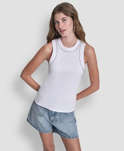 Dkny Jeans Women's Crewneck Tank Top