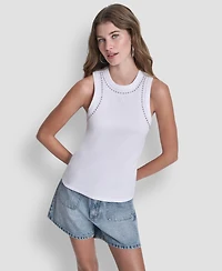 Dkny Jeans Women's Crewneck Tank Top