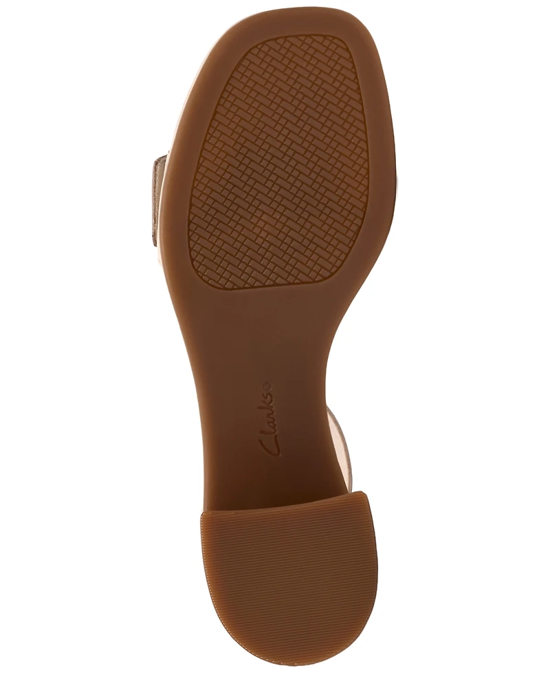 Clarks Women's Jaylan Dream Square Toe Dress Sandals