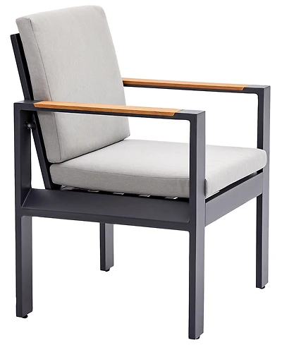 Sienna 33" Outdoor Aluminum Dining Chair, Created for Macy's