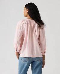 Levi's Juniors' Phoebe V-Neck Blouse