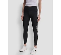 Dkny Sport Women's High-Waist Repeat Logo Leggings