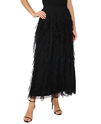 Msk Women's Corkscrew Skirt