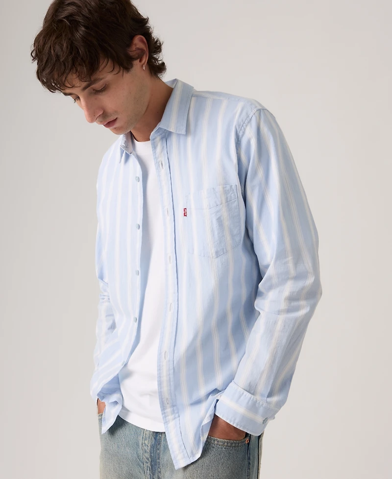 Levi's Men's Classic 1 Pocket Regular-Fit Long Sleeve Shirt