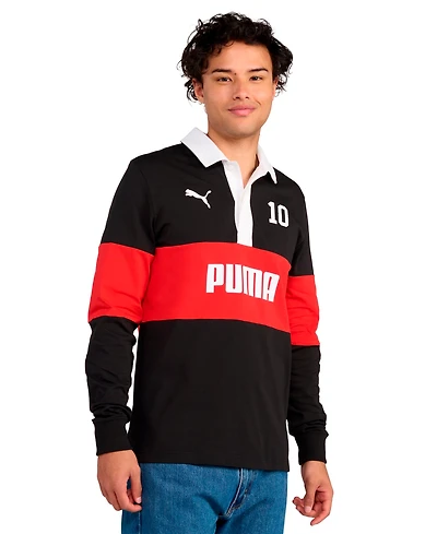 Puma Men's Sport Rugby Polo Collared Shirt