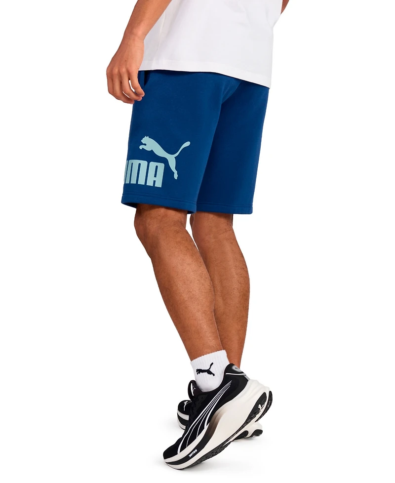 Puma Men's Essential Big Logo Fleece Shorts