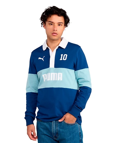 Puma Men's Sport Rugby Polo Collared Shirt