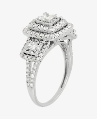 Macy's Diamond Engagement Ring (1 ct. t.w.) in 10k White Gold