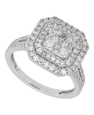 Macy's Diamond Engagement Ring (1 ct. t.w.) in 10k White Gold