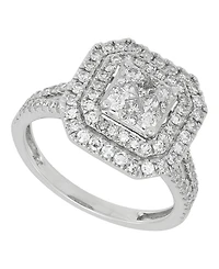 Macy's Diamond Engagement Ring (1 ct. t.w.) in 10k White Gold