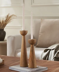 Ren Wil Laurier Candle Holder, Set of 2