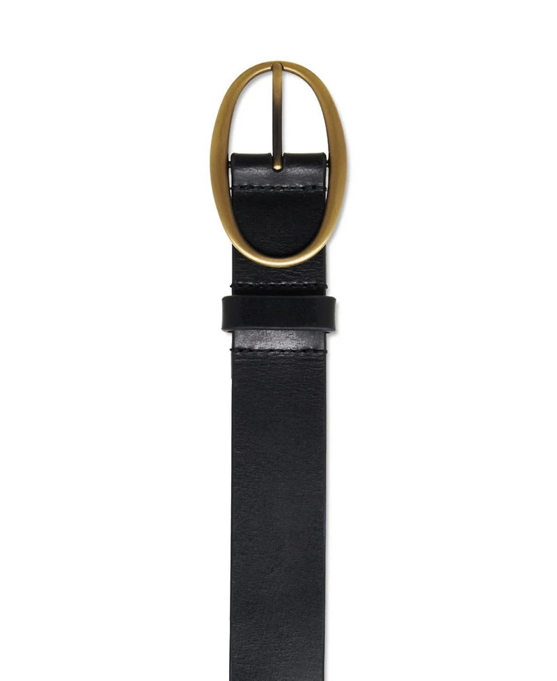 Sanctuary Endless Leather Rust Buckle Belt