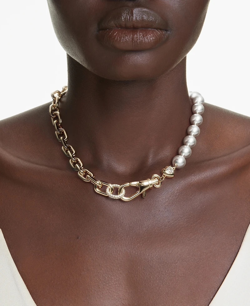 Swarovski Gold-Tone Plated Idyllia Necklaces