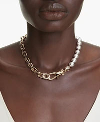 Swarovski Gold-Tone Plated Idyllia Necklaces