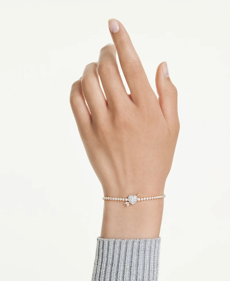 Swarovski Gold-Tone Plated Idyllia Bracelet