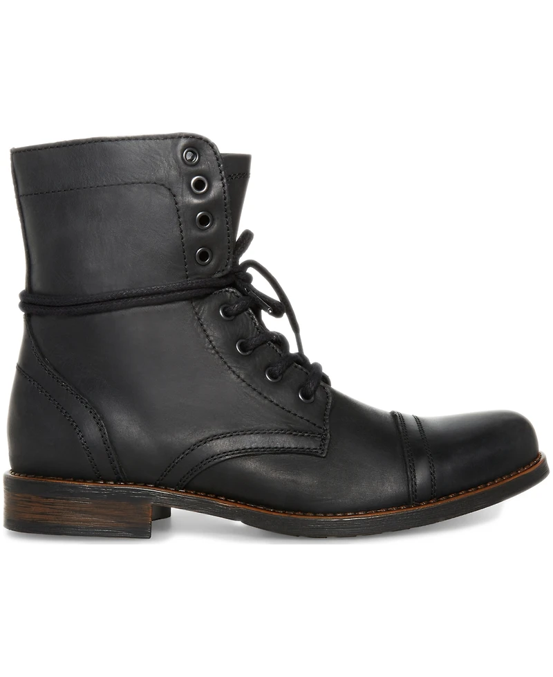 Steve Madden Men's Troopah Leather Boots