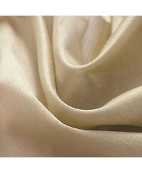 Rt Designers Collection 100% Polyester 82 Gsm Faux Silk Nikki Rod Pocket Curtain Panel