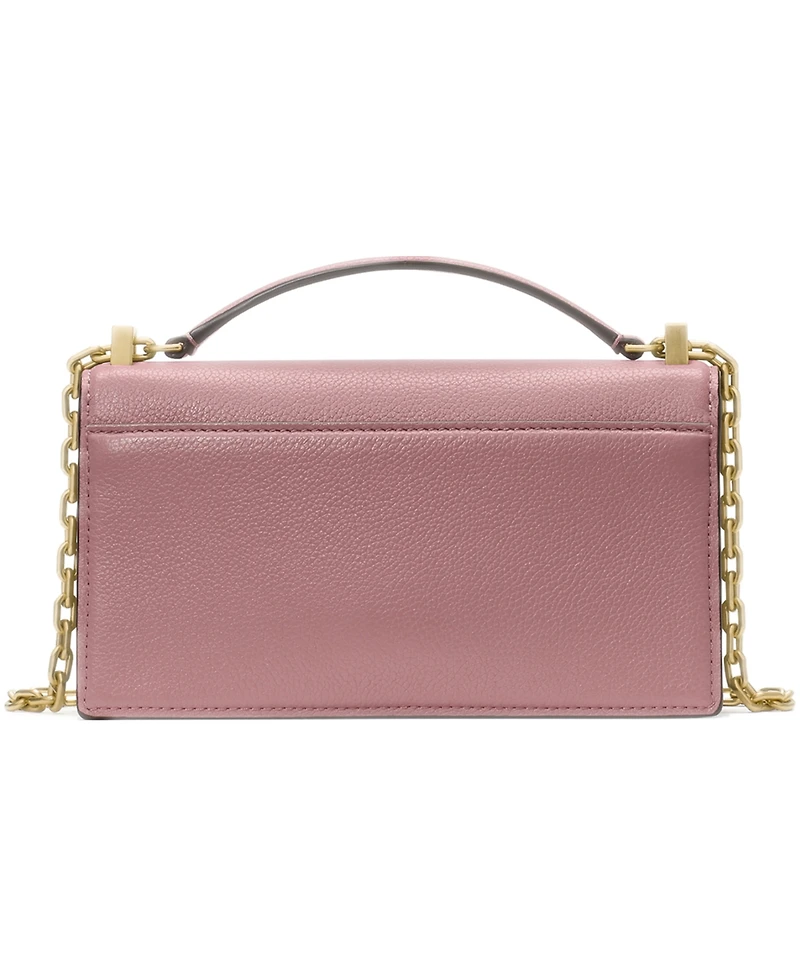kate spade new york Deco Pebbled Leather Mini Chain Crossbody Bag