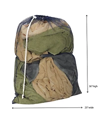 Household Essentials Breathable Mesh Laundry Bag