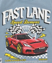 Sovereign Code Boys' 2T-7 Crewneck T-Shirt and Shorts, 2-Piece Set